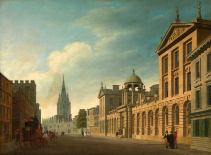 High Street, Oxford, Thomas Malton the Younger, 1748-1804, British