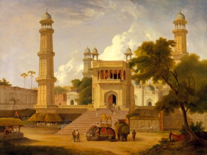 Indian Temple, Said to Be the Mosque of Abo-ul-Nabi, Muttra A View of an Indian Temple said to be