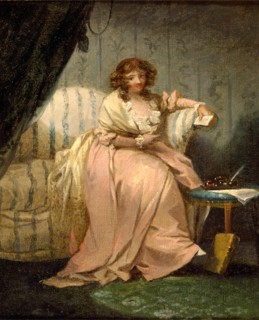 A Woman Called Anne, the Artist's Wife Signed in black paint, lower right: "GM", George Morland,