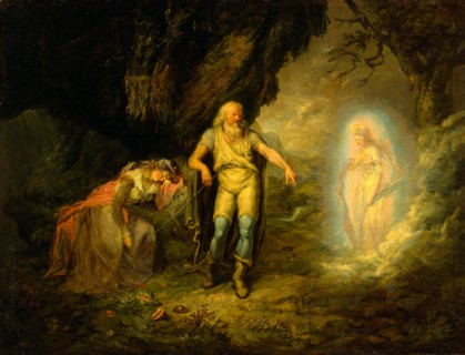 Prospero, Miranda and Ariel, from "The Tempest" Prospero, Miranda and Iris - "The Tempest," Act IV,