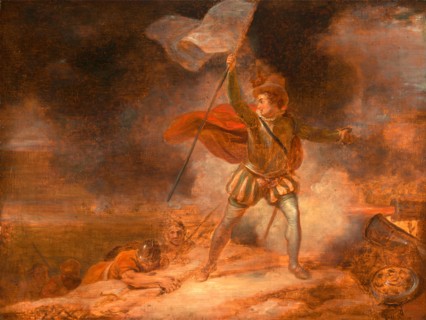 The Seven Ages of Man: The Soldier, 'As You Like It,' II, vii, Robert Smirke, 1752-1845, British