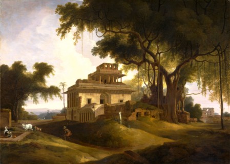 Ruins of the Naurattan, Sasaram, Bihar Signed and dated, lower right: "T Daniell | 1811", Thomas