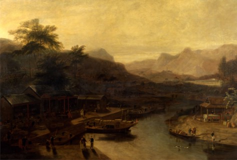 A View in China: Cultivating the Tea Plant, William Daniell, 1769-1837, British