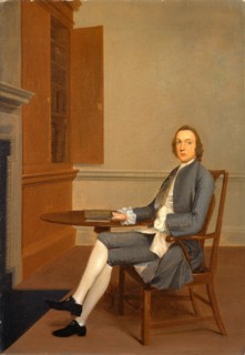 An Unknown Man Seated at a Table, Arthur Devis, 1712-1787, British