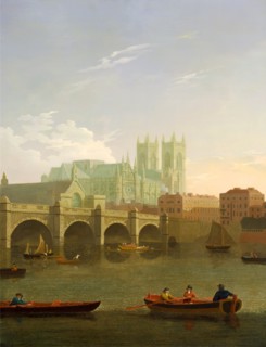 London, Westminster Abbey and Bridge Westminster Abbey and Westminster Bridge Seen from the South,