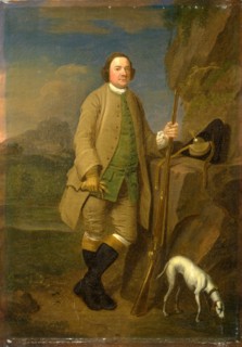 A Sportsman An Unkown Sportsman Signed and dated, lower right: "E Haytley Pinxit | 1752", Edward