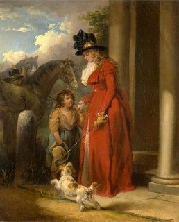 The Squire's Door, George Morland, 1763-1804, British
