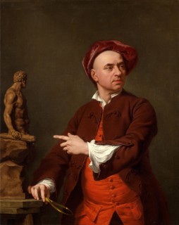 John Michael Rysbrack Modelling His Terra-Cotta Statue of Hercules John Michael Rysbrack The