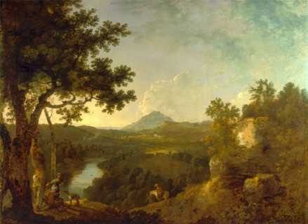 View near Wynnstay, the Seat of Sir Watkin Williams-Wynn, BT. View near Wynnstay, Seat of Sir