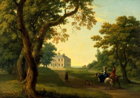 Mount Kennedy, County Wicklow, Ireland Signed and dated in brown paint, lower right: "Washford |