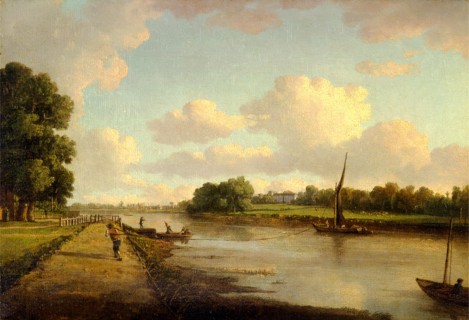 View on the River Thames at Richmond View on the River Thames at Richmond (?), London, William
