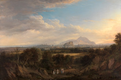 A View of Edinburgh from the West, Alexander Nasmyth, 1758-1840, British