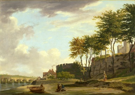 The Medway at Rochester, Francis Wheatley, 1747-1801, British