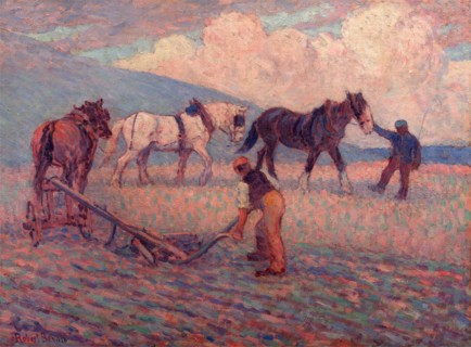 The Turn Rice-Plough, Sussex The Turn-Rice Plough Signed, lower left: "Robert Bevan", Robert