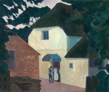 The Caller at the Mill, Robert Polhill Bevan, 1865-1925, British