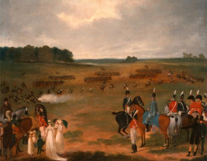 A Review of the London Volunteer Cavalry and Flying Artillery in Hyde Park in 1804 A Review of a