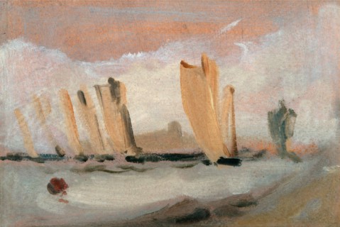 Yacht Racing on the Solent, unknown artist, 19th century, British