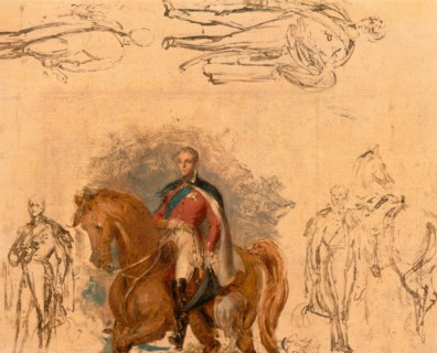 Studies for the Duke of Wellington, Sir George Hayter, 1792-1871, British