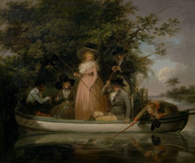 A Party Angling, George Morland, 1763-1804, British