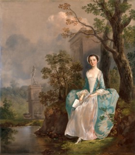 Portrait of a Woman Girl with a Book Seated in a Park Sitzendes junges Maedchen in einer