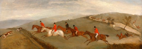Foxhunting: The Few Not Funkers, Richard Barrett Davis, 1782-1854, British