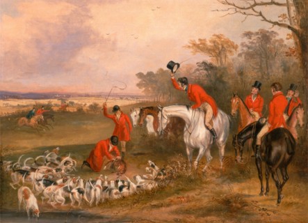 Bachelor's Hall: The Death Signed and dated in black paint, lower center: "Painted by F. C. Turner