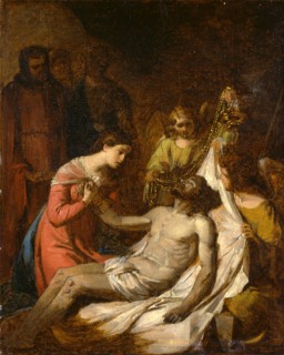 Study of the Lamentation on the Dead Christ, Benjamin West, 1738-1820, American