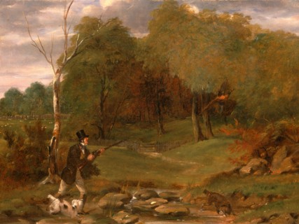Pheasant Shooting, Edward Duncan, 1803-1882, British