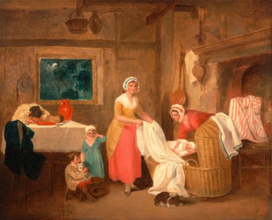 Night Signed and dated, lower left: "J. Whestley pin[x] 1[7]9[9]", Francis Wheatley, 1747-1801,