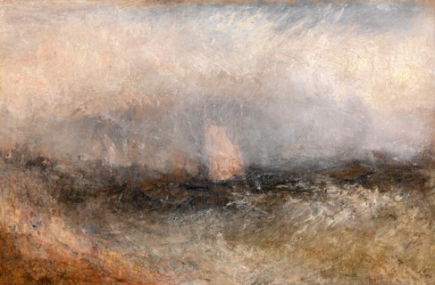 Off the Nore Squally Weather, Joseph Mallord William Turner, 1775-1851, British