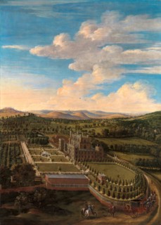 Wollaton Hall and Park, Nottinghamshire Wollaton Hall and Park Signed and dated in ocher color