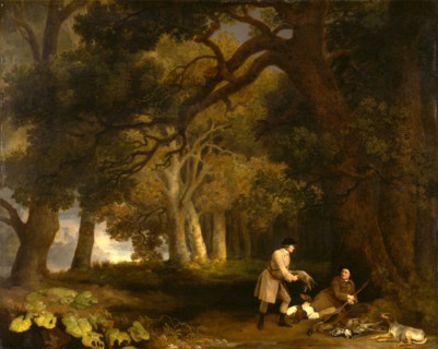 A Repose after Shooting Signed and dated, lower right: "Geo : Stubbs pinxit | 1770", George Stubbs,