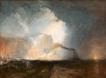 Staffa, Fingal's Cave Signed, lower right: "J.M.W. Turner RA", Joseph Mallord William Turner,