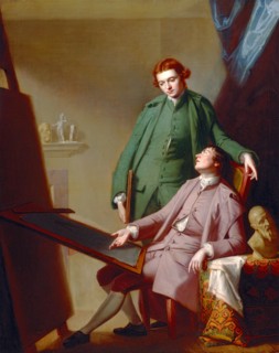 A Conversation (The Artist's Brothers, Peter and James Romney) A Conversation (the artist's
