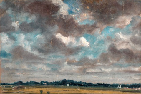 Extensive Landscape with Grey Clouds Study of clouds over a wide landscape, John Constable,