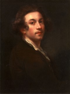 Self-Portrait Self-portrait, looking over his right shoulder, Sir Joshua Reynolds, 1723-1792,