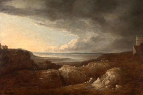 View of the River Severn, near King's Weston, Seat of Lord de Clifford The Coast near King's