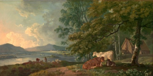 Morning: Landscape with Cattle, George Barret, ca. 1728/32-1784, British