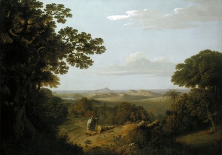 View of the Campi Flegrei from the Camaldolese Convent near Naples View of the Campi Flegrei from