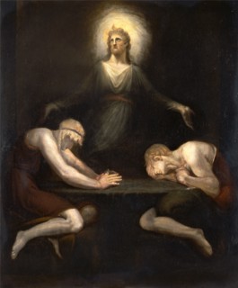 Christ Disappearing at Emmaus, Henry Fuseli, 1741-1825, Swiss
