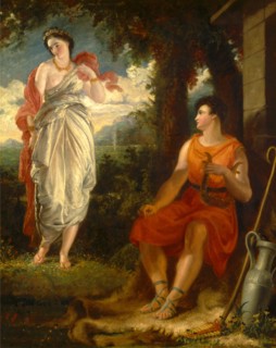 Venus and Anchises, Benjamin Robert Haydon, 1786-1846, British