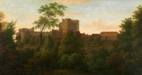 Saltwood Castle Signed and dated, lower center: "G Lambert. 1762", George Lambert, 1700-1765,