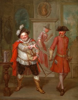 Scene from Shakespeare's "Henry IV, Part I" Scene from 'Henry IV, Part I,' III, iii Scene from