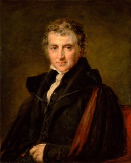 Augustus Wall Callcott, R.A. Inscribed, upper center: "Portrait of A. W. Callcott" Signed and