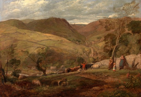 Hanson Toot, View in Dovedale Hanson Toot Signed and dated, lower right: "JLinnel. | 1846.54 | - [.