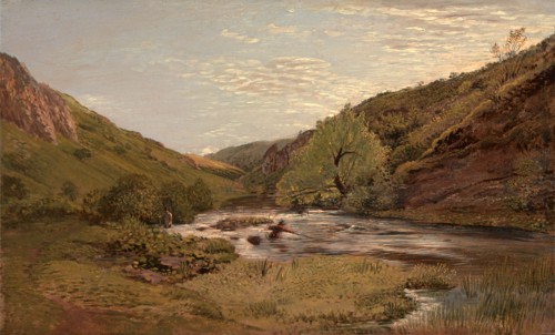 In Dovedale Summer Time, John Linnell, 1792-1882, British