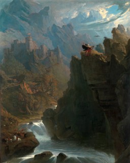 The Bard, John Martin, 1789-1854, British
