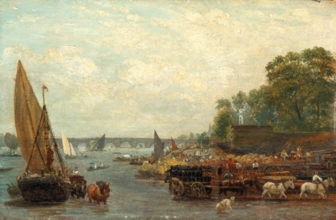 Westminster Bridge, London Frederick Nash, 1782-1856, British