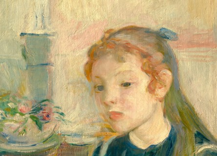Berthe Morisot, French (1841-1895), Young Girl with an Apron, 1891, oil on canvas