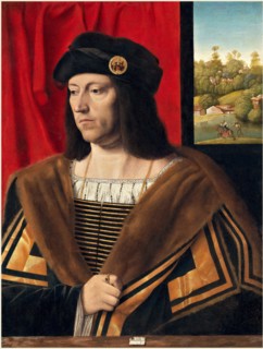 Bartolomeo Veneto, Italian (active 1502-1531), Portrait of a Gentleman, c. 1520, oil on panel